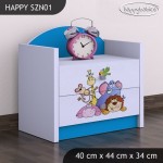 Nočna omarica Happy babies Safari 05 SZN1